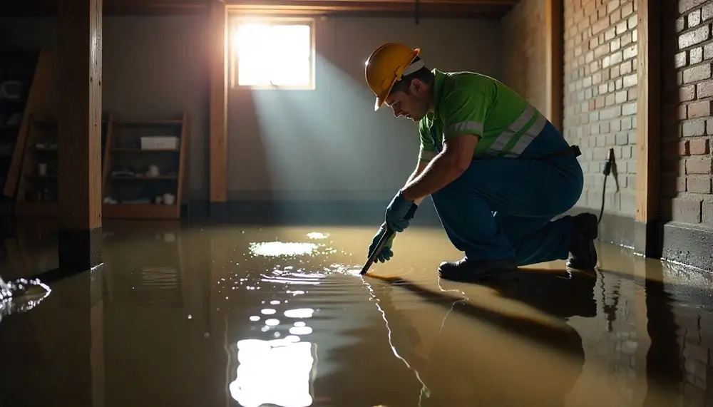 Professional water damage restoration services in Geronimo, OK